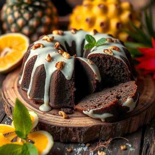 Caribbean Rum Cake - Bolo Pretu Recipe